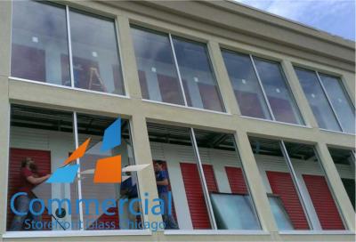 chicago commercial storefront glass replacement window door 41